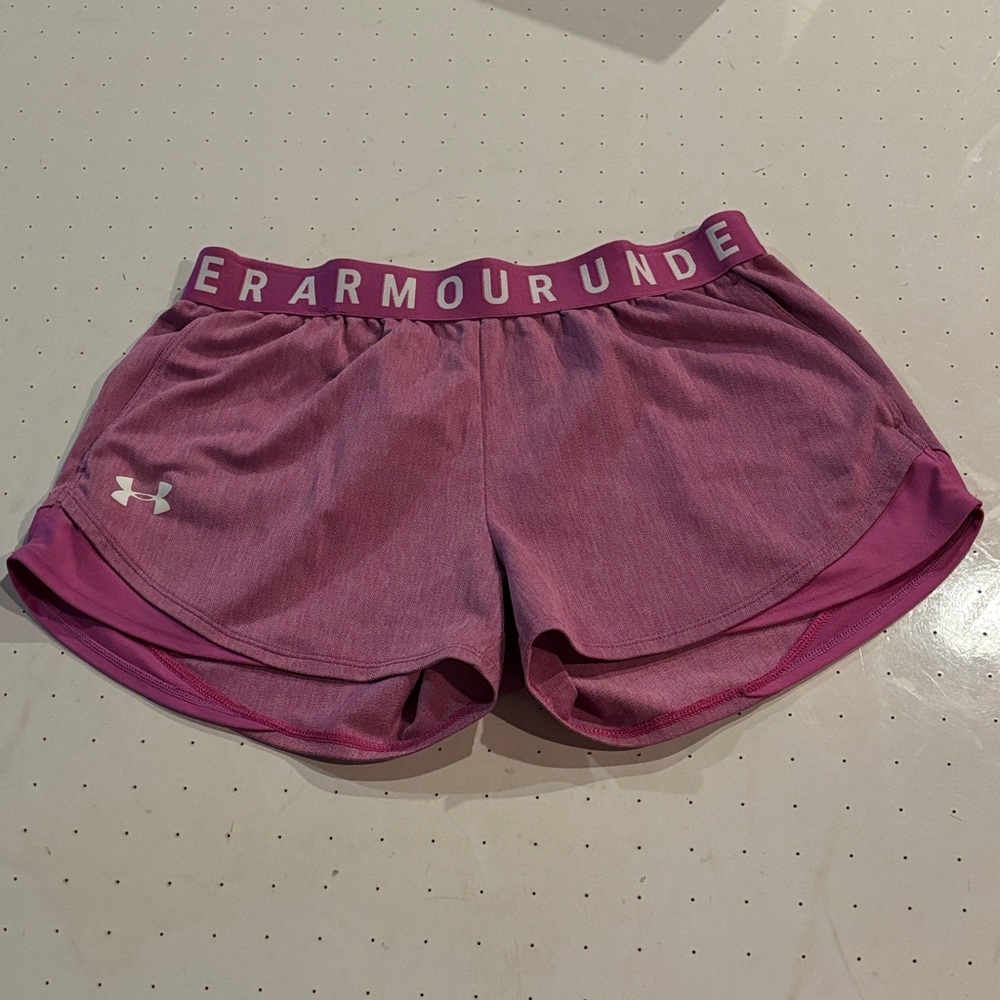 Under Armour Women's Pink Athletic Shorts